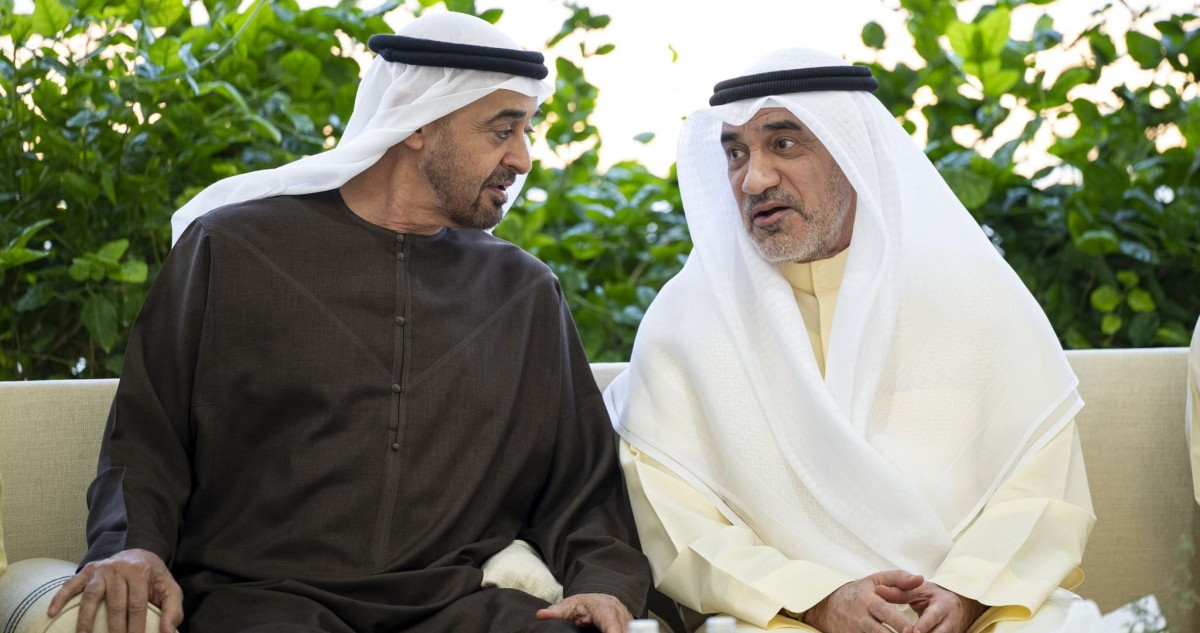 رئيس الإمارات بحث مع النائب الأول الروابط الأخوية وتطوير العمل المشترك