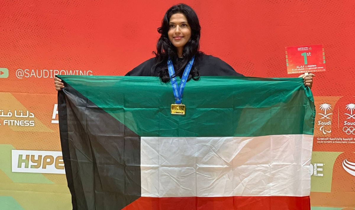 أبطال الكويت يحصدون 8 ميداليات في بطولة السعودية للتجديف داخل الصالات