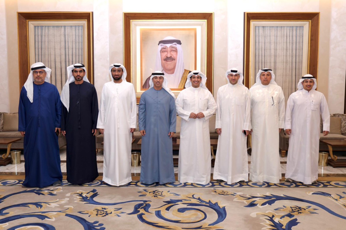 المطيري استقبل وزير الرياضة الإماراتي: نعتز بالعلاقات الأخوية وما تشهده من تعاون وتكامل في كل المجالات