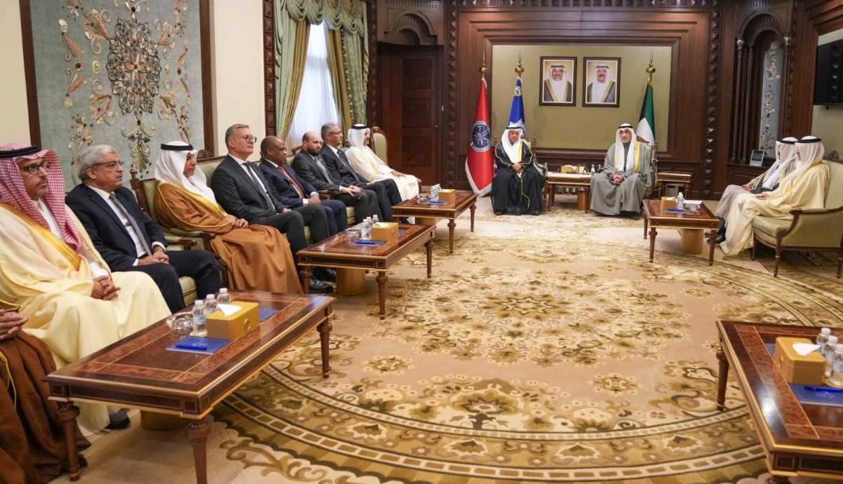 رئيس الوزراء بالإنابة يبحث مع ممثلي الدول الأعضاء في المنظمة العربية للطاقة سبل تعزيز التعاون