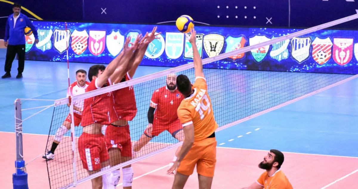 مباراتان بدوري الطائرة