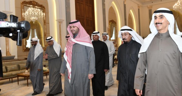 ديوان دار جابر يقيم مأدبة تكريماً للأمير تركي بن محمد بن فهد #الكويت 