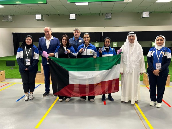 راميات الكويت يحرزن فضية في افتتاح البطولة العربية بمسقط 