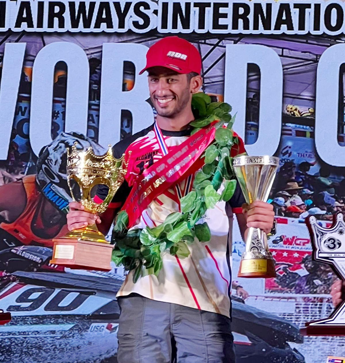 أبطال الكويت يحققون مراكز متقدمة في كأس العالم للدراجات المائية