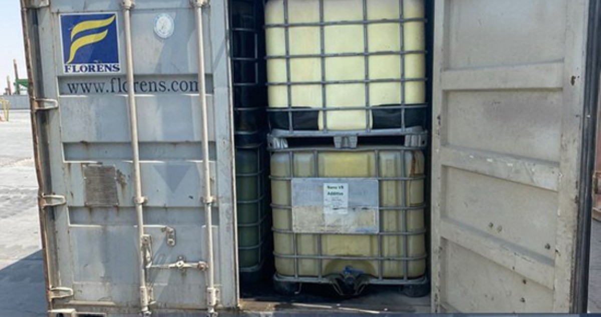 العراق: ضبط 30 حاوية مواد كيمياوية خَطِرة في أم قصر