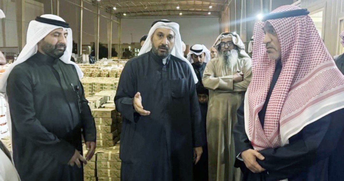 'اليوسف' يتفقّد سير العمل في 'شبرة المزارعين' بالعارضية