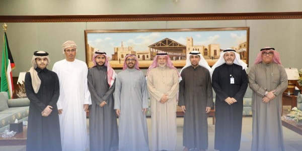 المزروعي يستقبل مدربي ومتدربي مستجدات معايير التدقيق الدولية