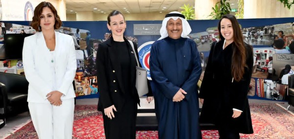 الجهود الإنسانية للهلال الأحمر الكويتي في العالم - تصريحات جوليا غروبلاكر