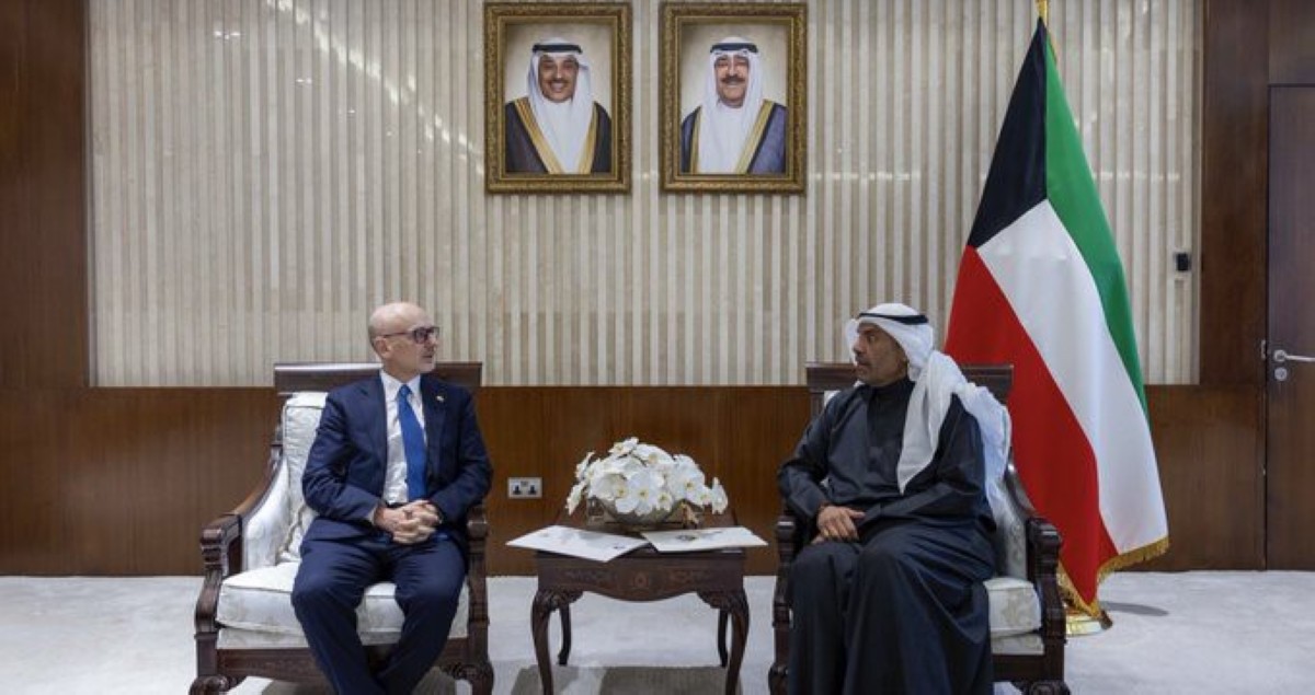 وزير الخارجية يبحث مع المدير الإقليمي لشركة ليوناردو مجالات التعاون المشترك