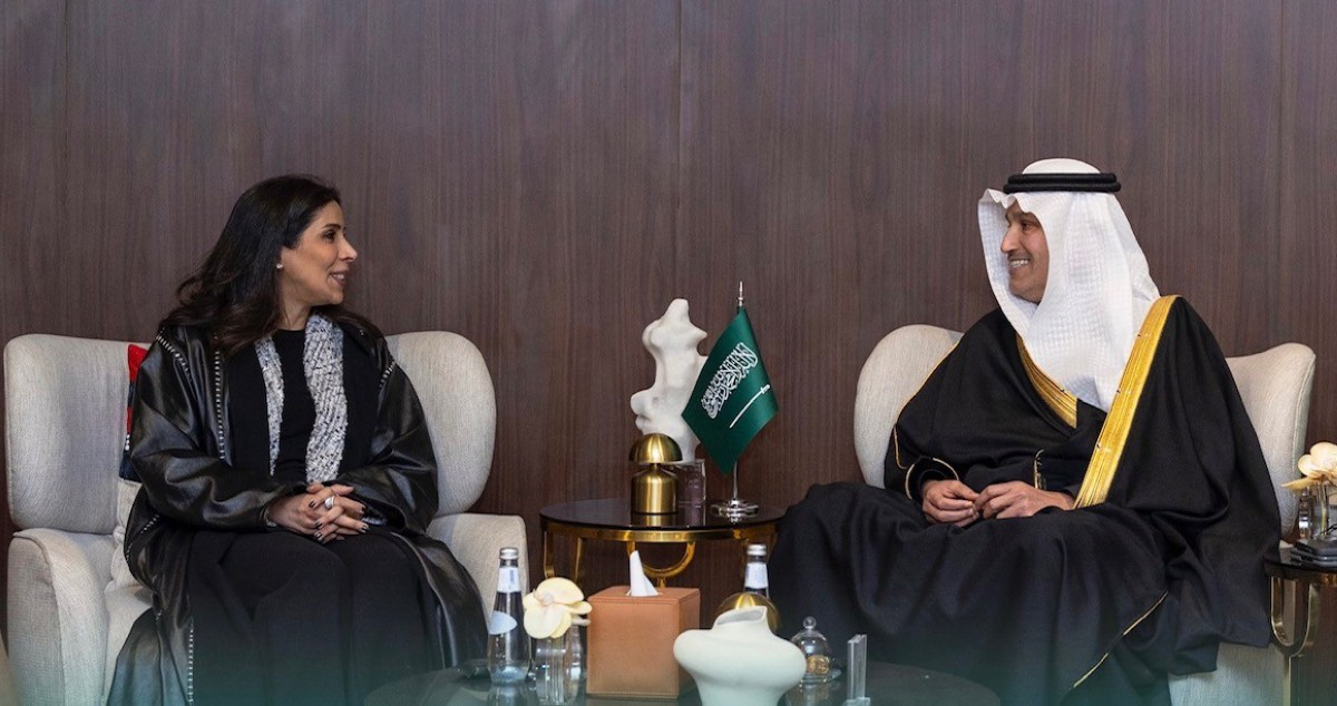 المشعان تبحث مع وزير النقل السعودي تعزيز التعاون