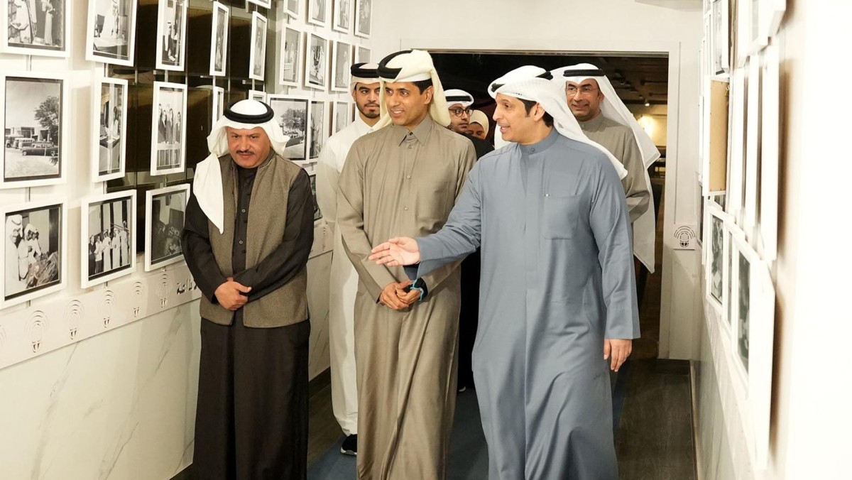 وزير الإعلام يبحث مع رئيس 'بي إن' سبل تعزيز التعاون المشترك
