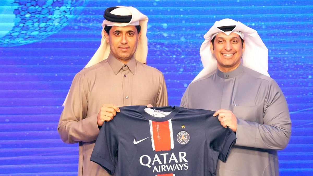 وزير الإعلام يبحث مع رئيس 'بي إن' سبل تعزيز التعاون المشترك