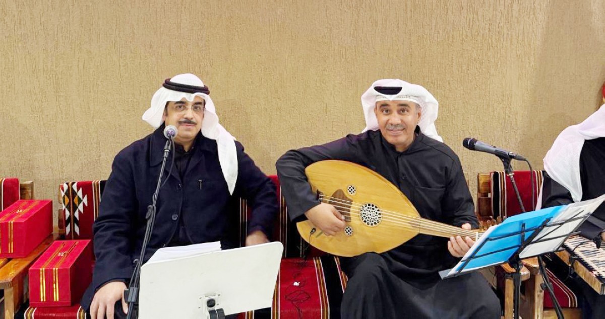 العميري والمسعود والمرزوق والجمالي ... 'شمعة الجلاس' في 'ليلة كويتية'
