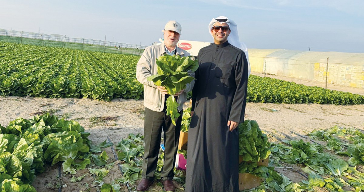 العازمي: المياه المعالجة شريان الحياة للمزارع