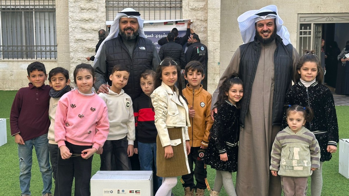 النجاة الخيرية توزّع مساعدات 'دفئاً وسلاماً' على 2500 مستفيداً في الأردن