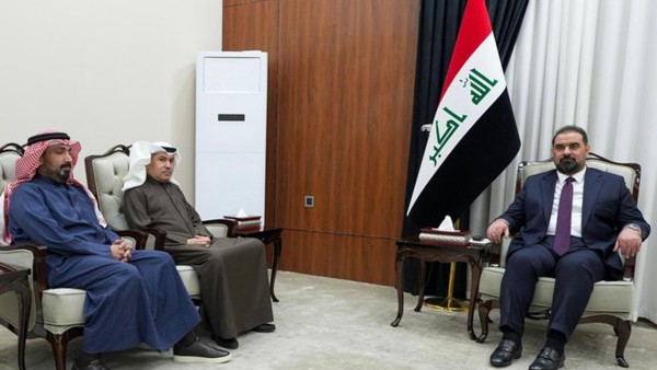 سفير الكويت في بغداد يبحث تعزيز التعاون مع رئيس البرلمان العراقي