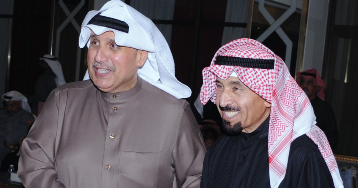 حمد جابر العلي يستقبل ضيوف ديوانه