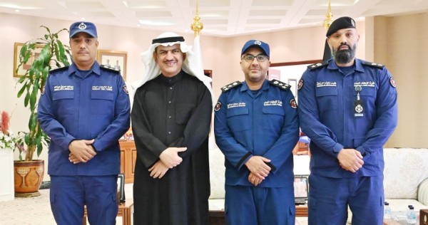 محافظ الجهراء بحث دعم منظومة السلامة مع قيادات قطاع مكافحة الحرائق