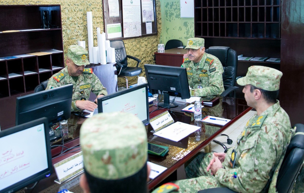 الكويت – تفقد وكيل الحرس الوطني قيادة الشؤون الأمنية