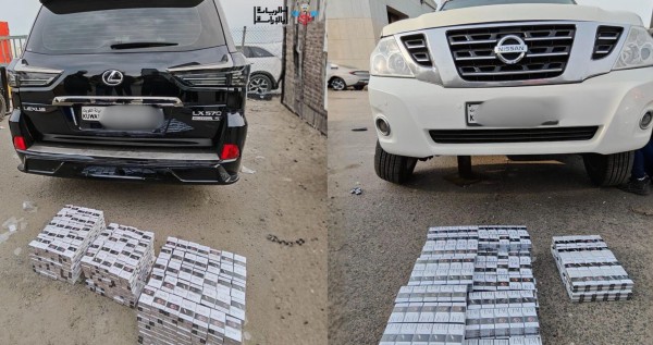 الجمارك تحبط تهريب 1400 علبة سجائر في منفذ النويصيب