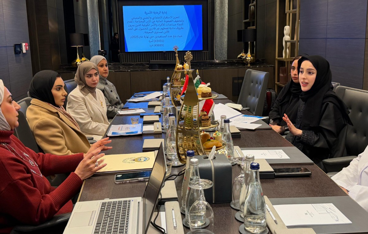 وزيرة 'الشؤون' تبحث مع وزيرة 'تمكين المجتمع' الإماراتية تعزيز التعاون وتبادل الخبرات