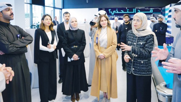 افتتاح قاعة وياي للطلبة في جامعة عبدالله السالم - بنك وياي يدعم الكفاءات الشابة