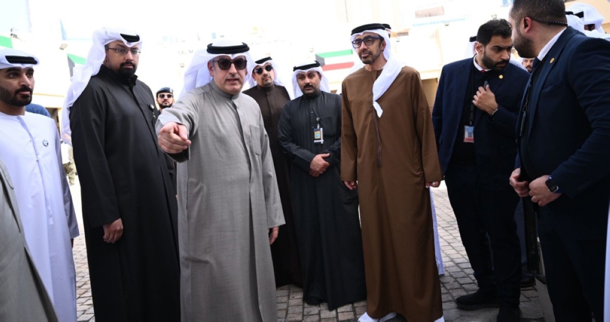 عبدالله بن زايد يزور كشك الشيخ مبارك