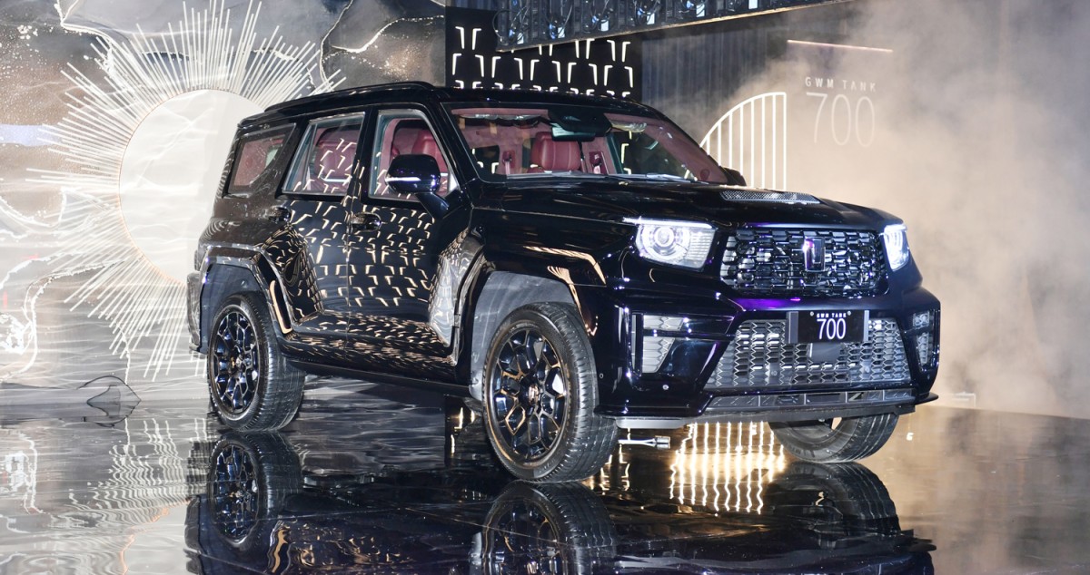 'GWM' تطلق 'TANK 700' الجديدة كلياً
