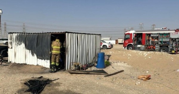 وفاة شخص في حريق غرفة كيربي ببر السالمي - قوة الإطفاء العام