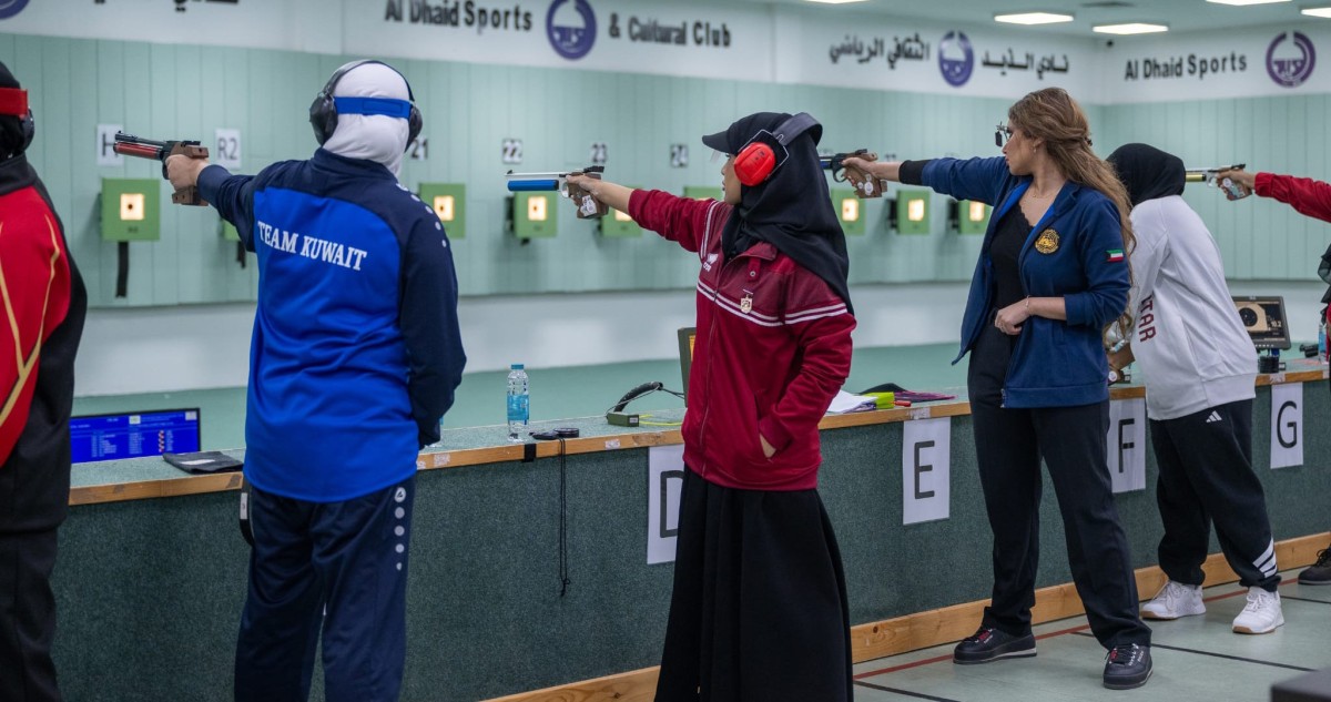 'الرماية' تحصد ذهبية وبرونزية في دورة الألعاب الثامنة للأندية العربية للسيدات