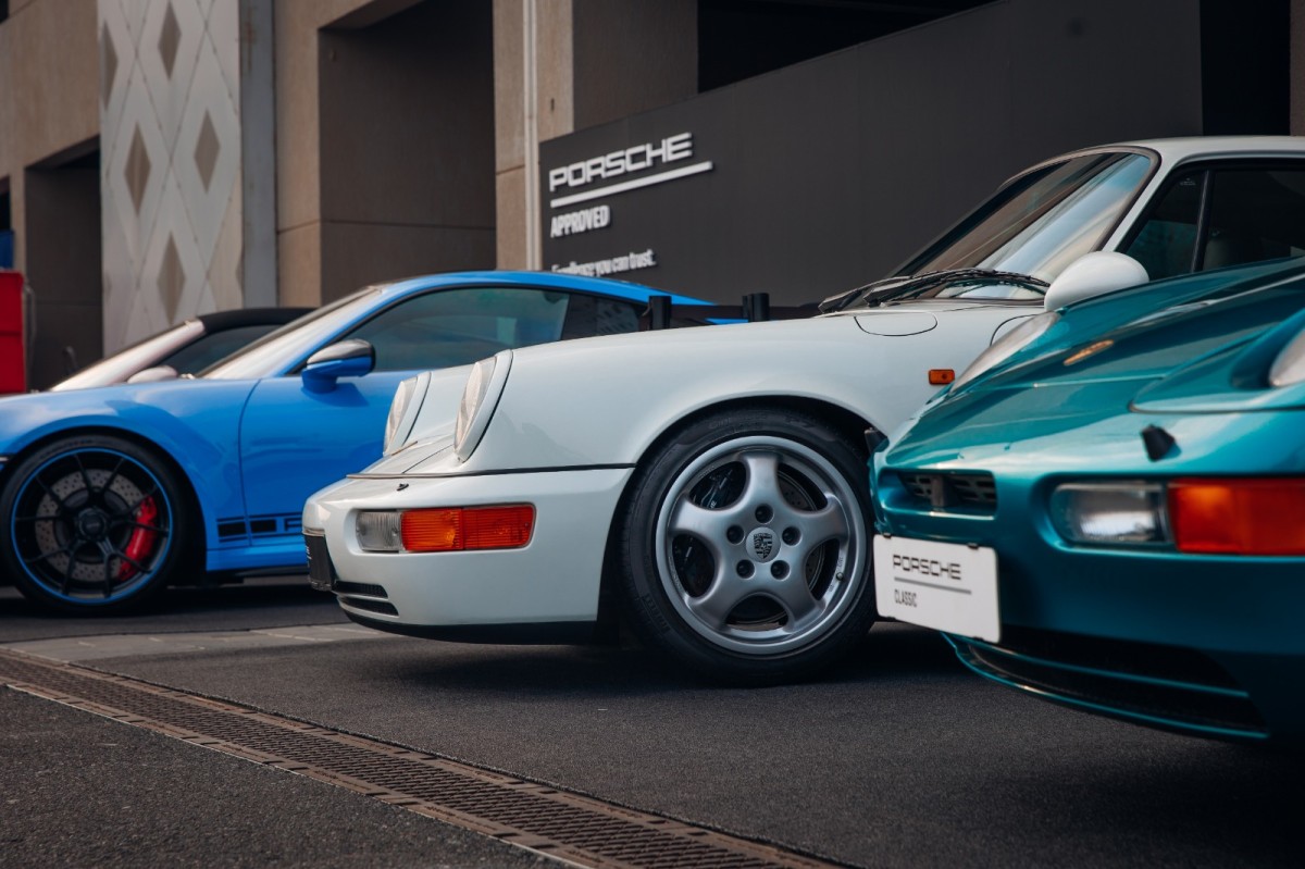 الاحتفال بالدورة الخامسة من مهرجان نادي بورشه الكويت