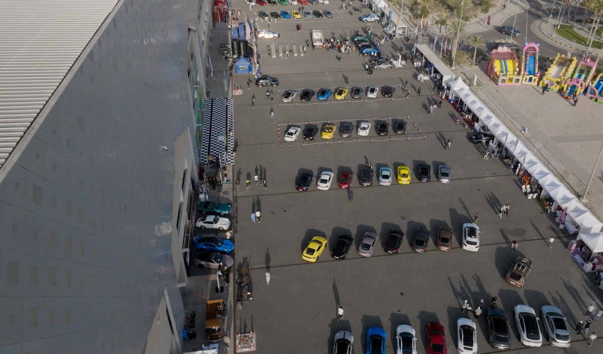 الاحتفال بالدورة الخامسة من مهرجان نادي بورشه الكويت