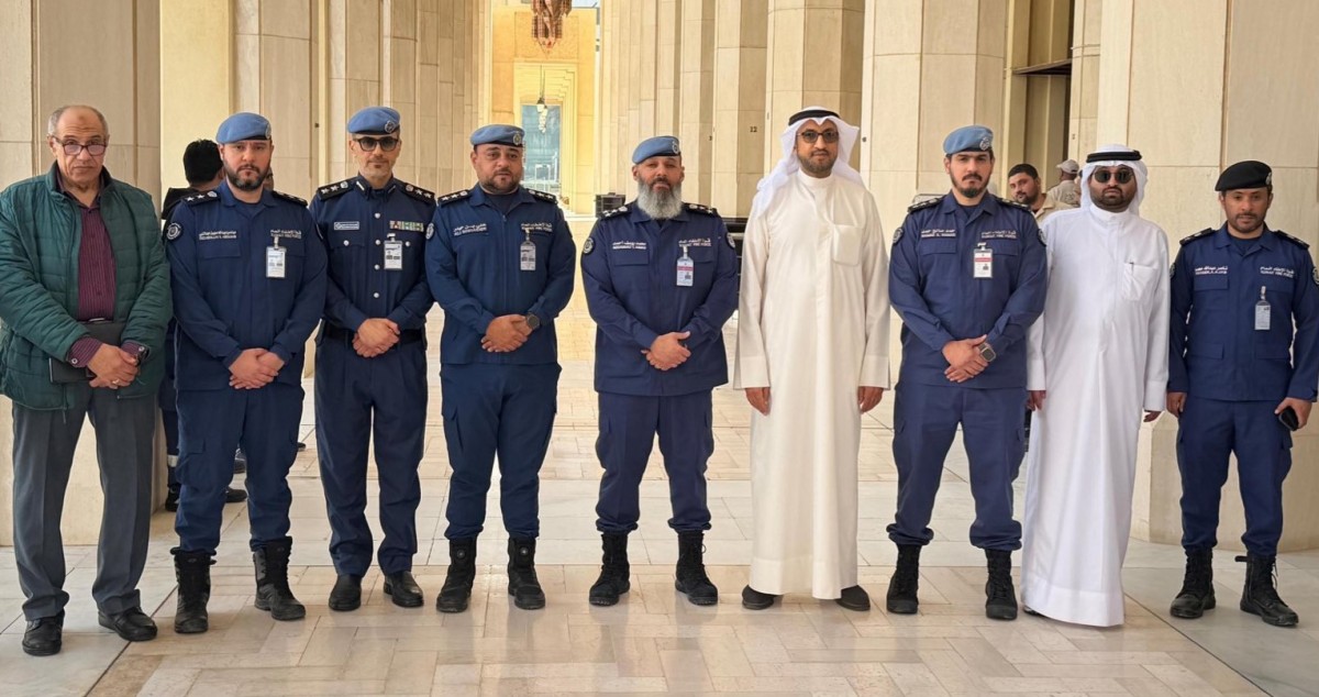 'الإطفاء' تفقدت المسجد الكبير استعداداً لشهر رمضان