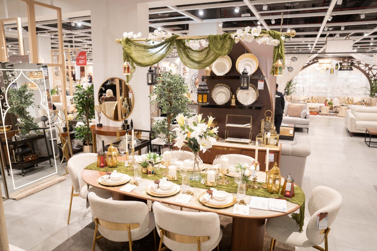 'هوم سنتر' تكشف عن مجموعة رمضان 2026 2 'هوم سنتر' تكشف عن مجموعة رمضان 2026