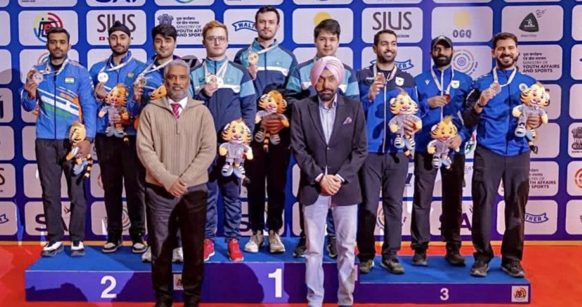 أزرق الرماية يحصد برونزية بندقية 50 متراً في بطولة آسيا