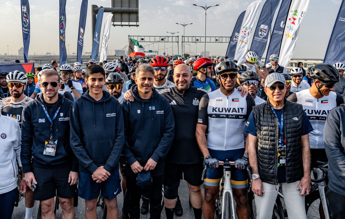 &rlm;21 ألف شخص شاركوا في يوم الكويت الرياضي‬⁩