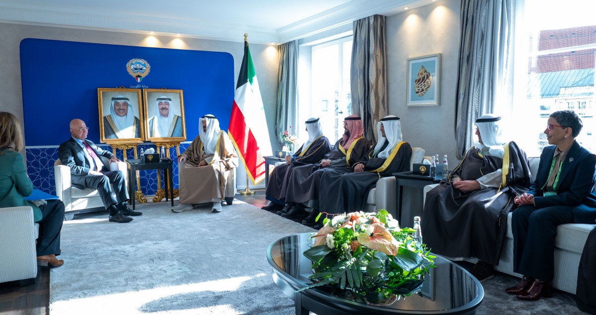 العبدالله استقبل الرئيس التنفيذي لـ'أوراكل' وسلام والعليمي وصالح