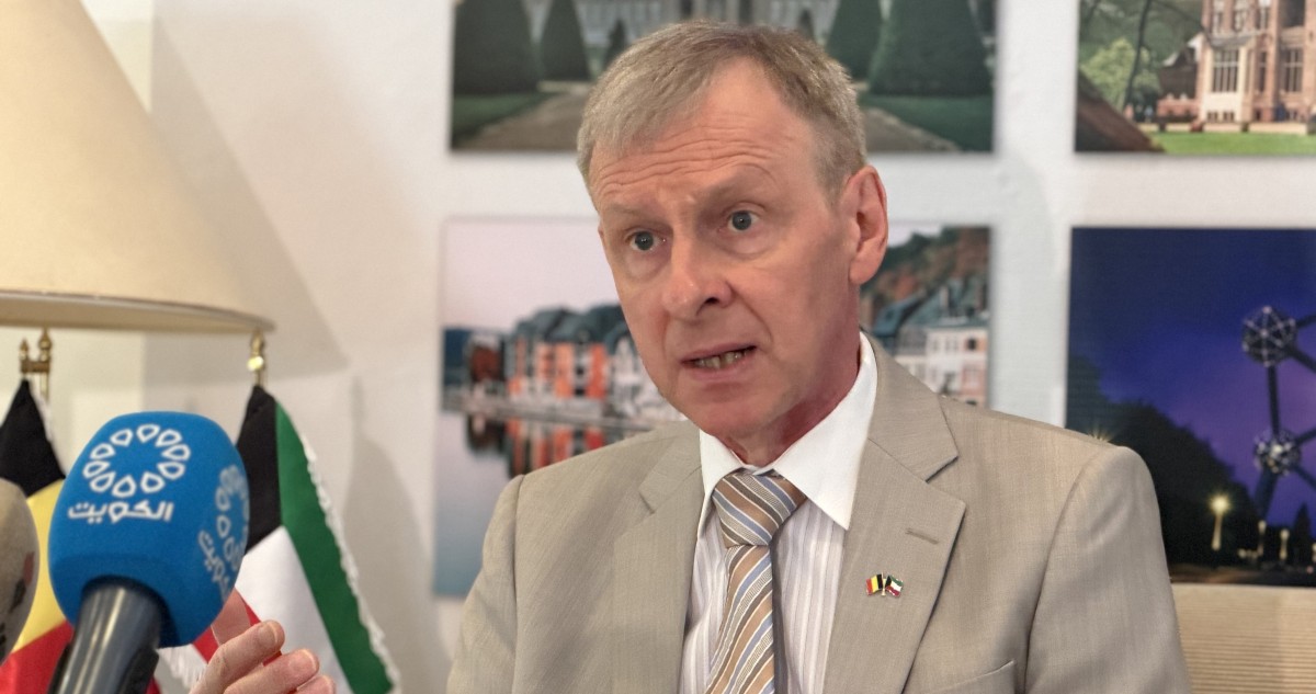 سفير بلجيكا: هناك إمكانات كبيرة لتعزيز التعاون الثنائي مع الكويت