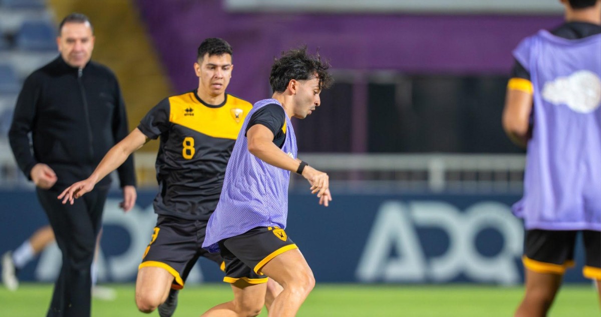 القادسية يختتم التحضيرات لموقعة العين الحاسمة