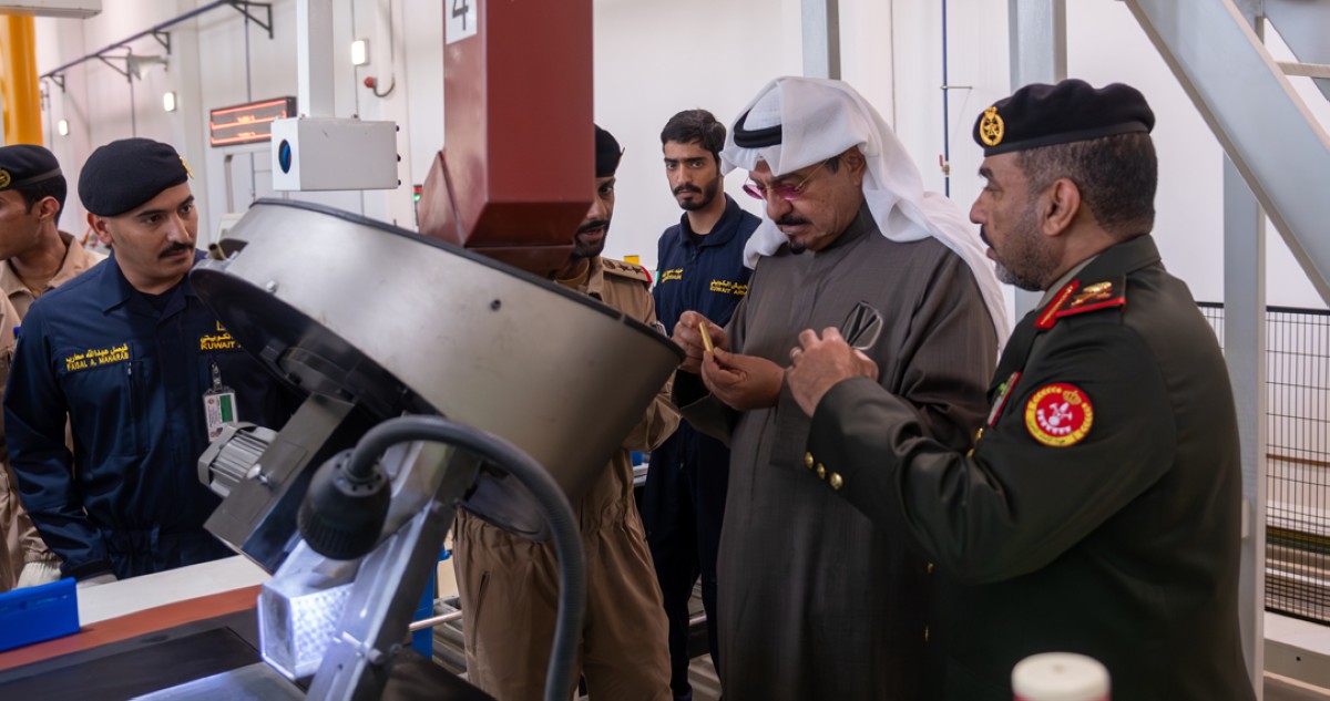 رئيس الوزراء افتتح مصنع نايف للذخائر الخفيفة: تعزيز المنظومة الأمنية والعسكرية وفق أعلى المعايير