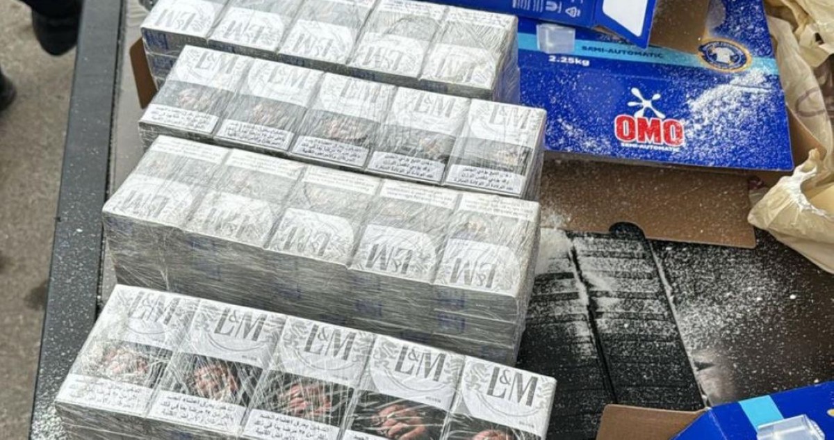 'الجمارك': إحباط محاولتي تهريب 704 علبة سجائر عبر منفذ 'النويصيب'