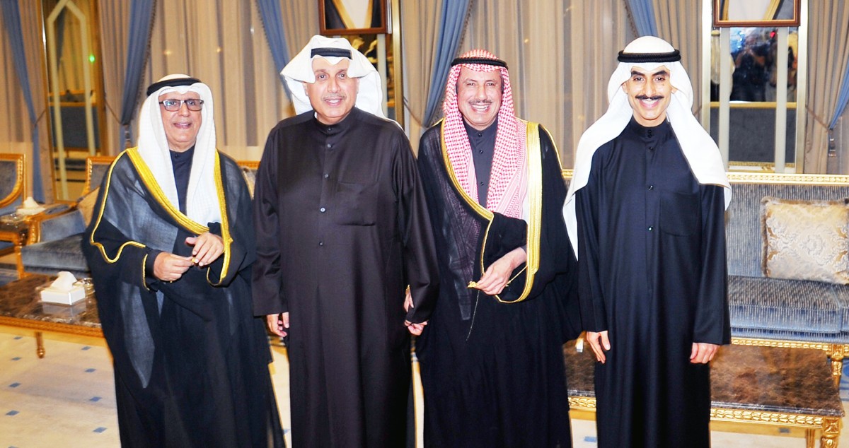 حمد جابر العلي استقبل المهنئين: رمضان محطة لتعزيز قيم المجتمع