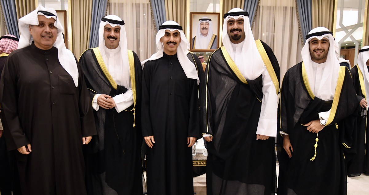 حمد جابر العلي استقبل المهنئين: رمضان محطة لتعزيز قيم المجتمع