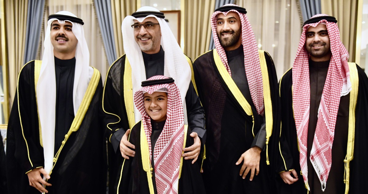 حمد جابر العلي استقبل المهنئين: رمضان محطة لتعزيز قيم المجتمع