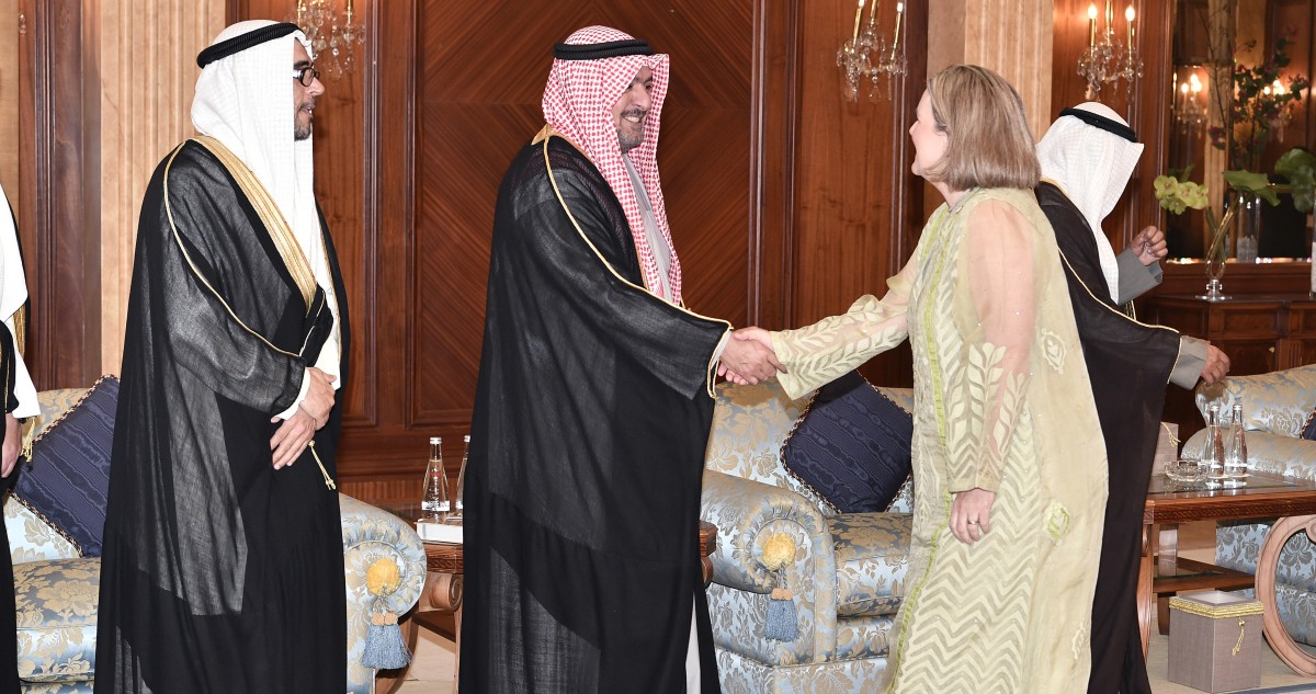 قصر المسيلة استقبل المهنئين بالشهر