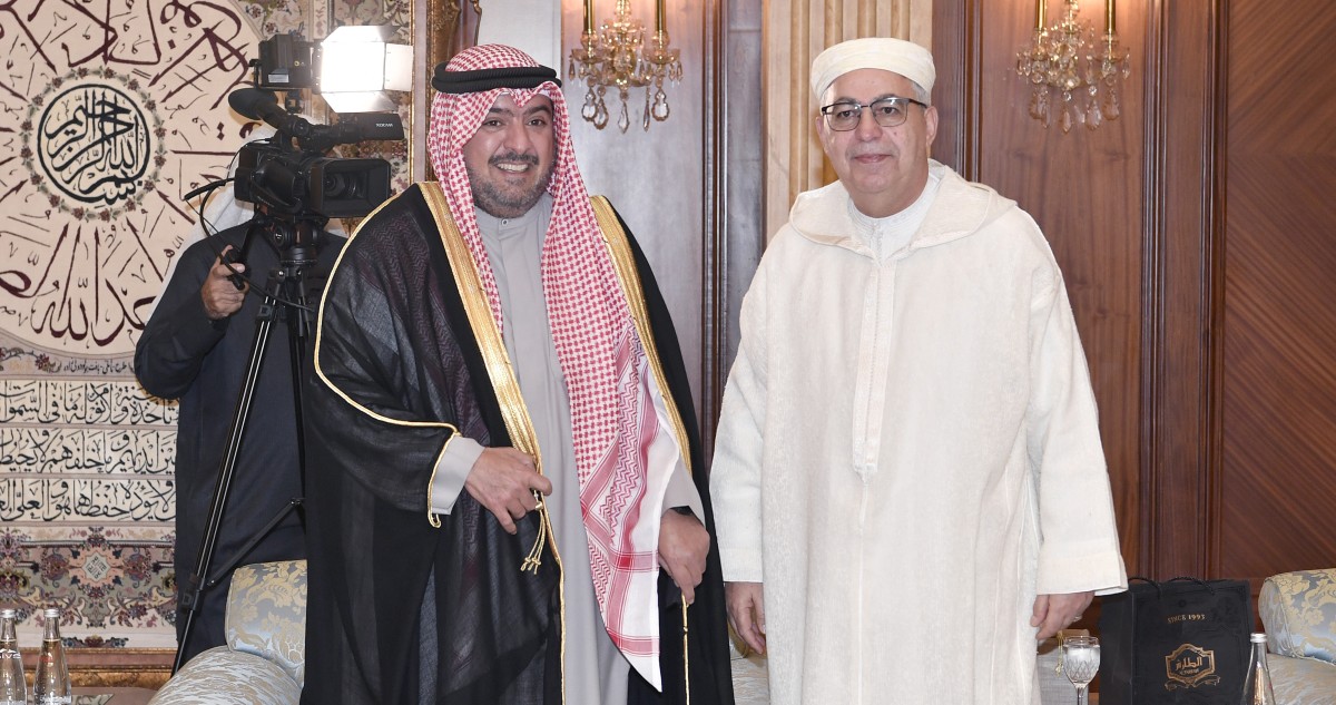 قصر المسيلة استقبل المهنئين بالشهر