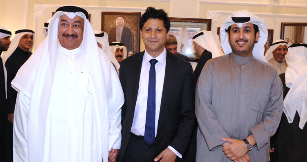 ديوان الدغيشم استقبل المهنئين... مبارك عليكم الشهر