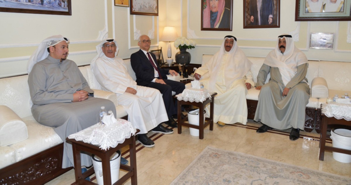 ديوان الدغيشم استقبل المهنئين... مبارك عليكم الشهر