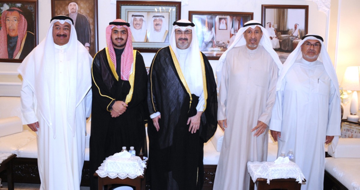 ديوان الدغيشم استقبل المهنئين... مبارك عليكم الشهر