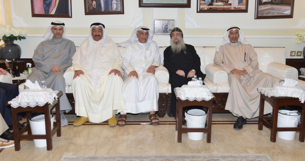 ديوان الدغيشم استقبل المهنئين... مبارك عليكم الشهر